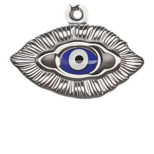 Silver Charm Pendant_ 129