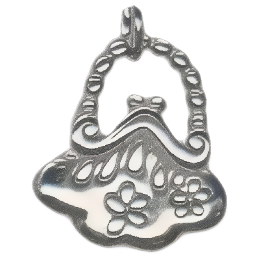 Silver Charm Pendant_ 13