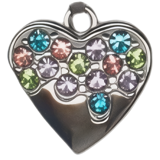 Silver Charm Pendant_ 136