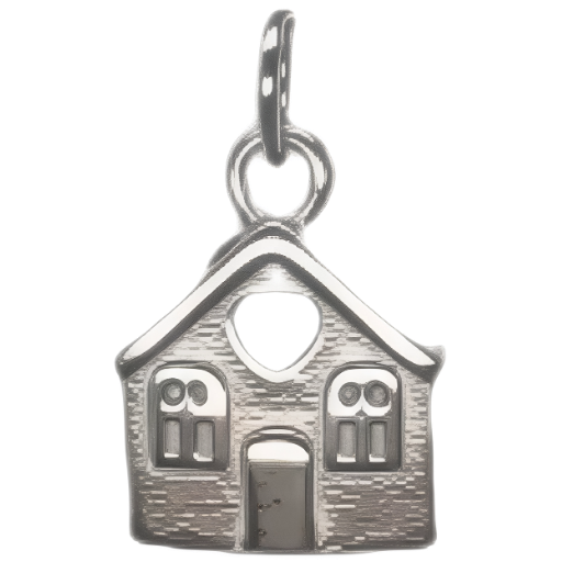 Silver Charm Pendant_ 14