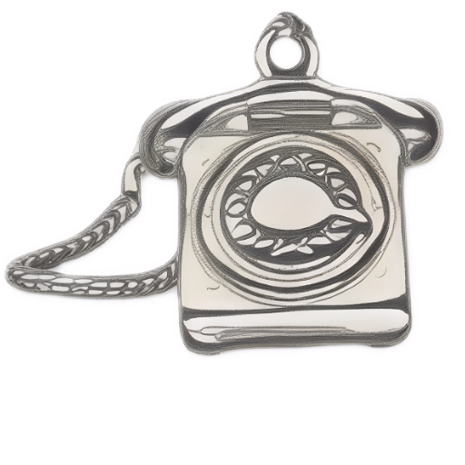Silver Charm Pendant_ 143