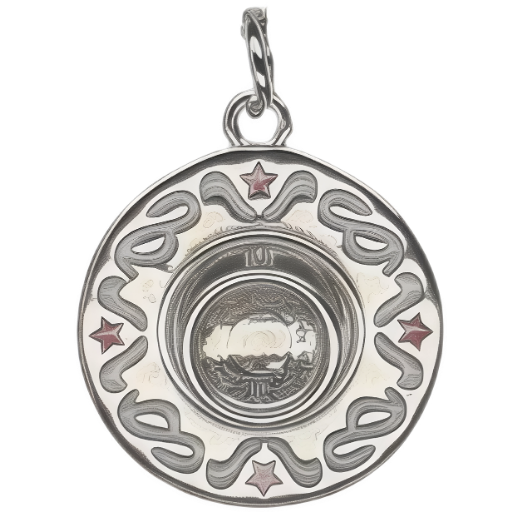 Silver Charm Pendant_ 2