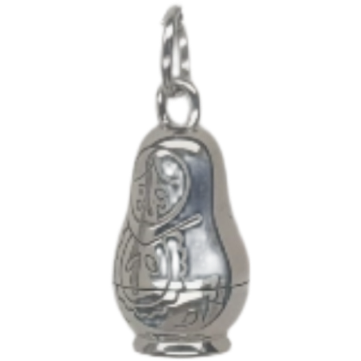 Silver Charm Pendant_ 5