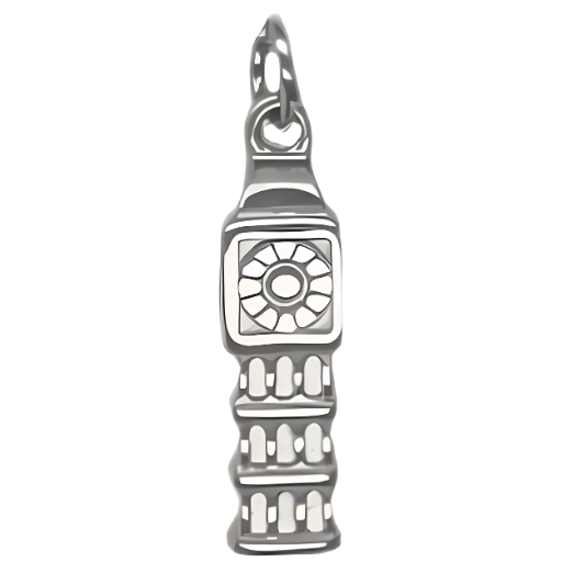 Silver Charm Pendant_ 8