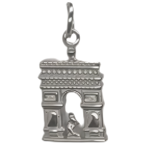 Silver Charm Pendant_ 9