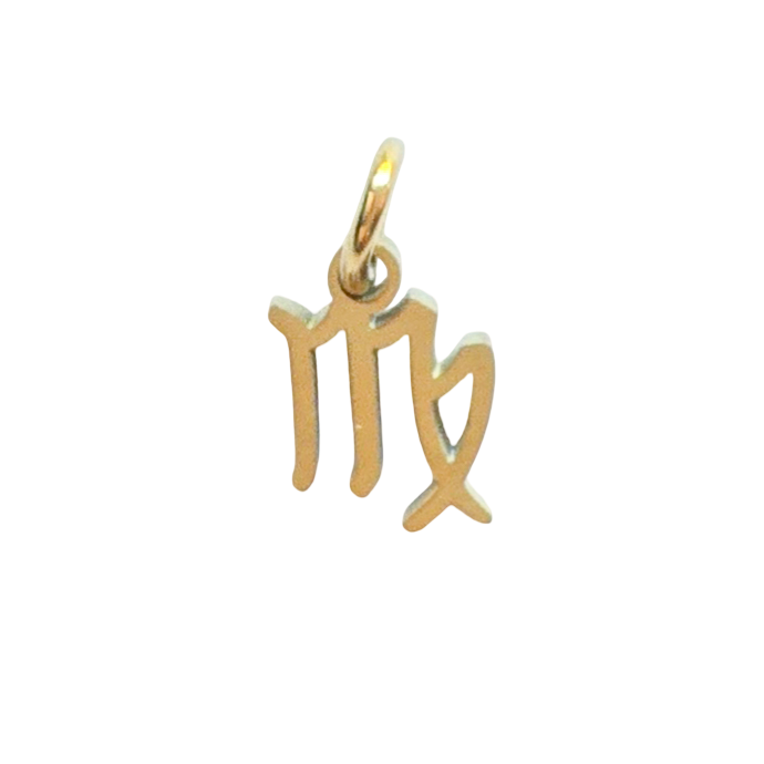 Gold Zodiac Charm